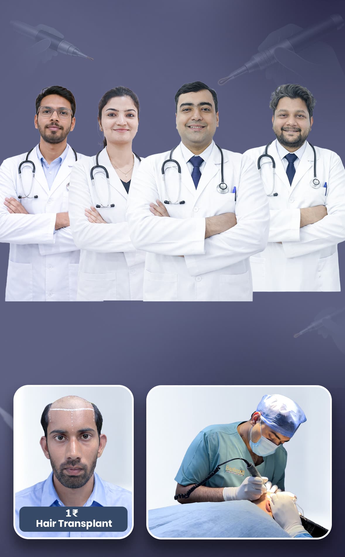 Hair transplant clinic Delhi