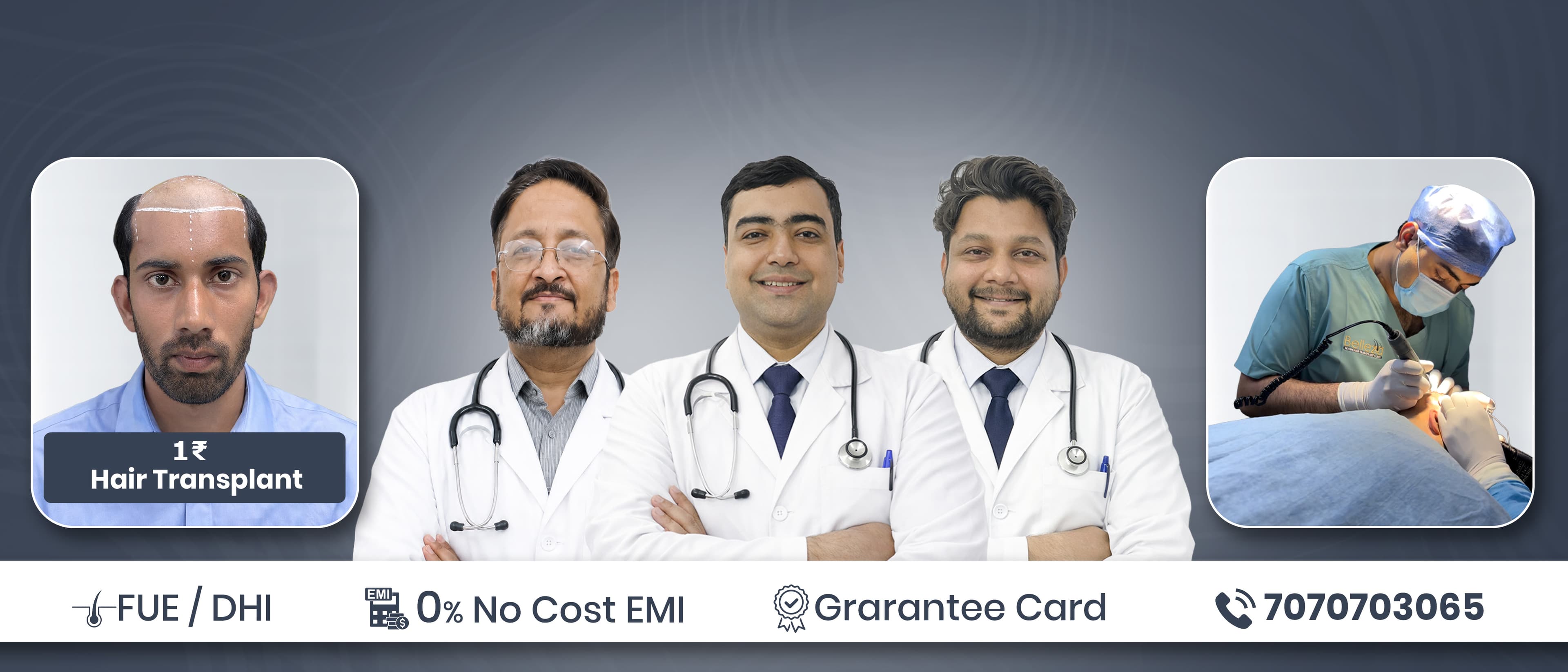 Hair transplant clinic Delhi