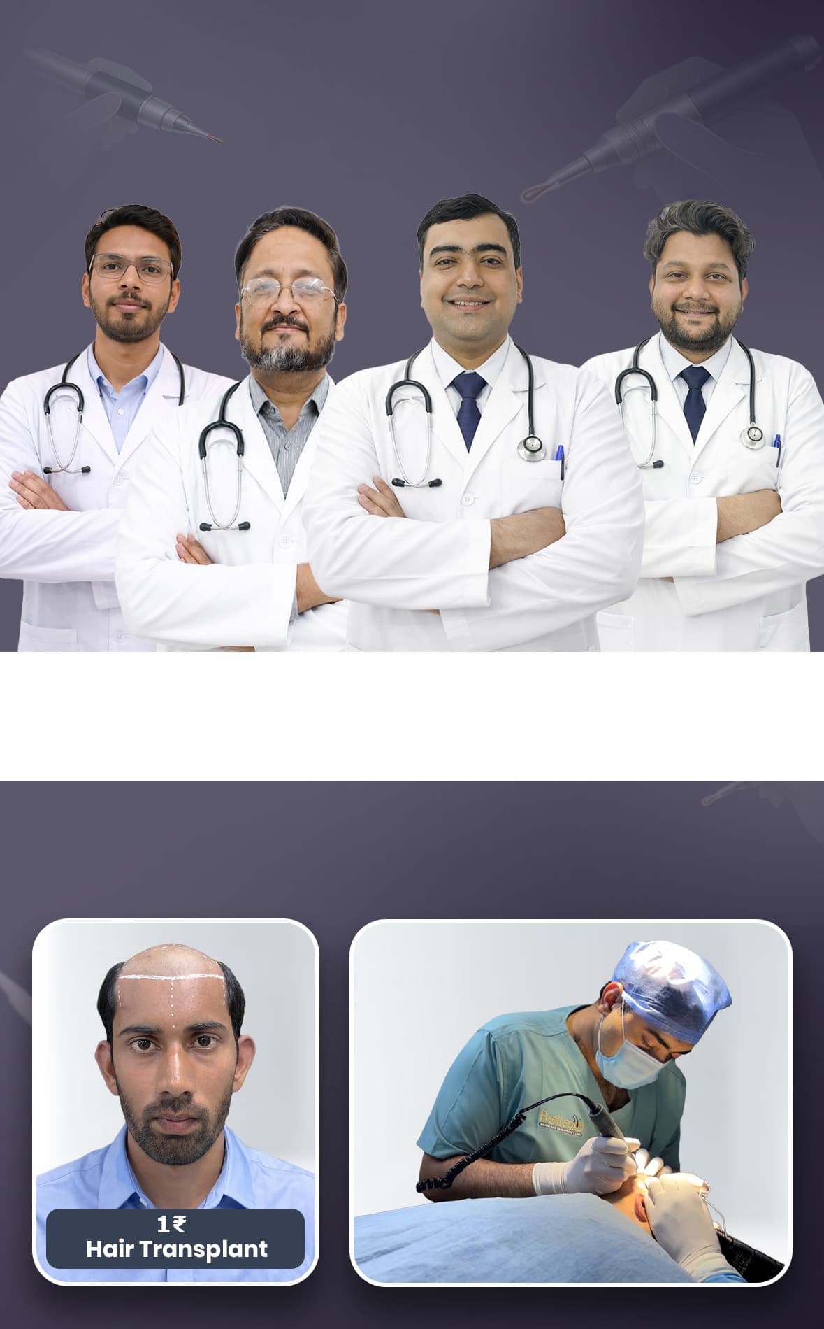 Hair transplant clinic Delhi
